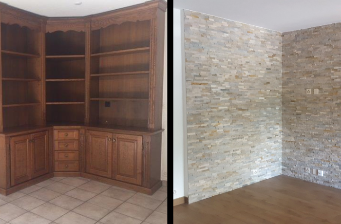 Rénovation appartement 3,5 pces à Gravelone